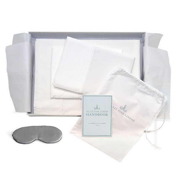 Au Lit - Percale Sheet Set